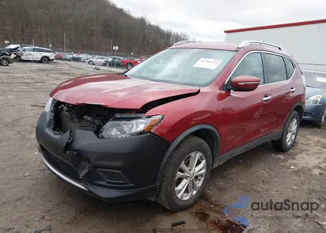 2015 Nissan Rogue Sv from USA, damaged, VIN KNMAT2MV1FP506028
